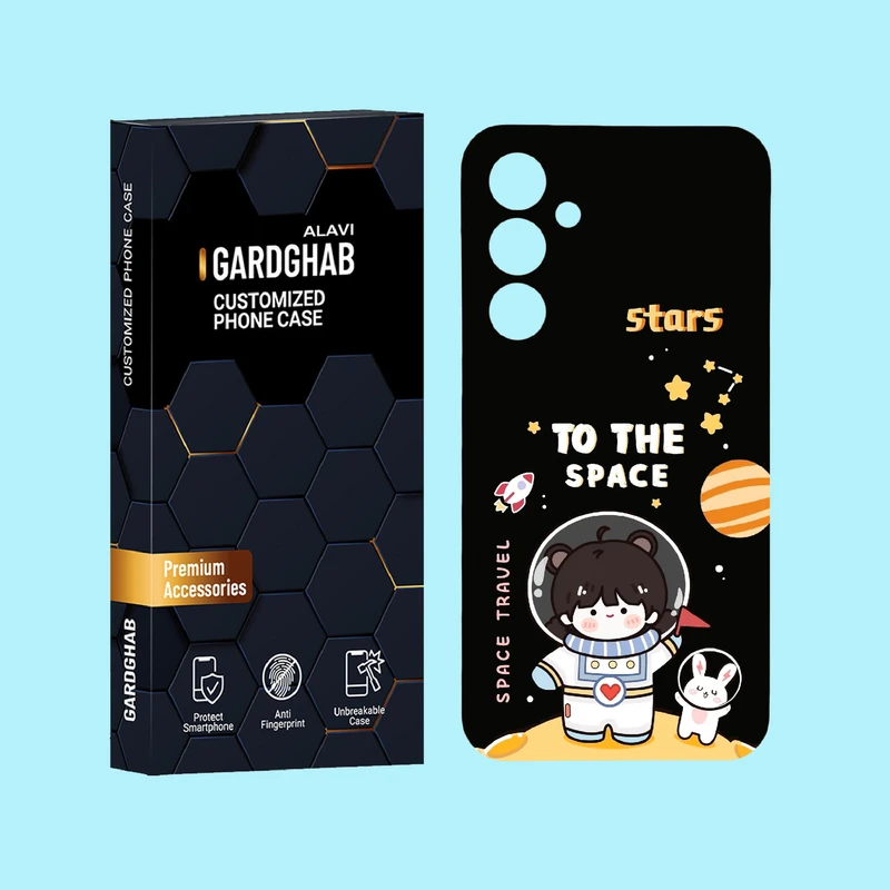 کاور گارد قاب علوی مدل دخترانه مناسب برای گوشی موبایل سامسونگ Galaxy A55