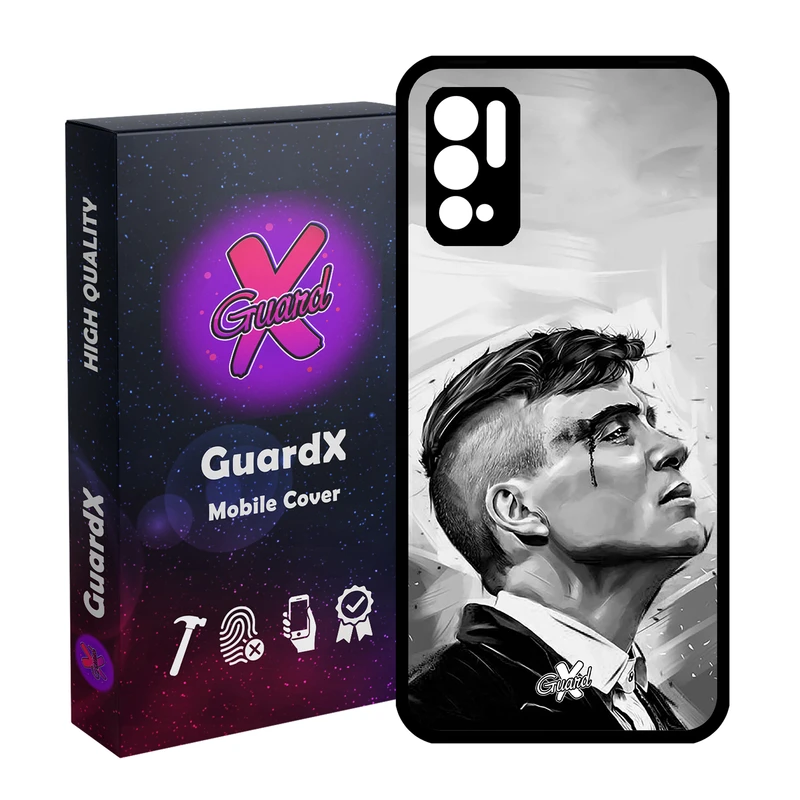 کاور گارد ایکس طرح Peaky Blinders مدل Glass10132 مناسب برای گوشی موبایل شیائومی Redmi Note 10 5G / Poco M3 Pro
