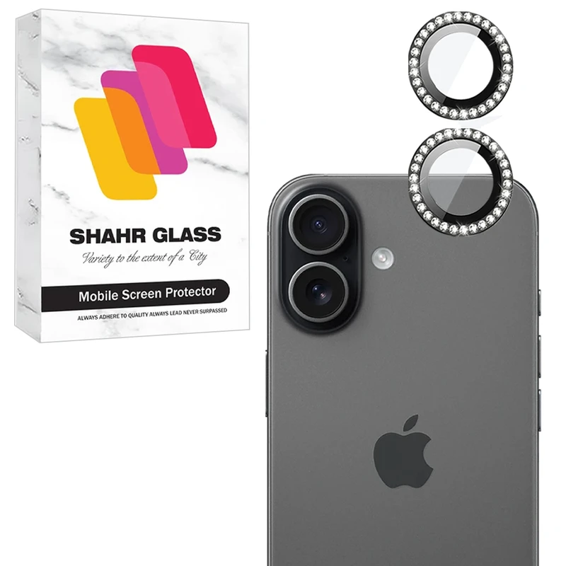 محافظ لنز دوربین شهر گلس مدل NRIS20 مناسب برای گوشی موبایل اپل iPhone 17