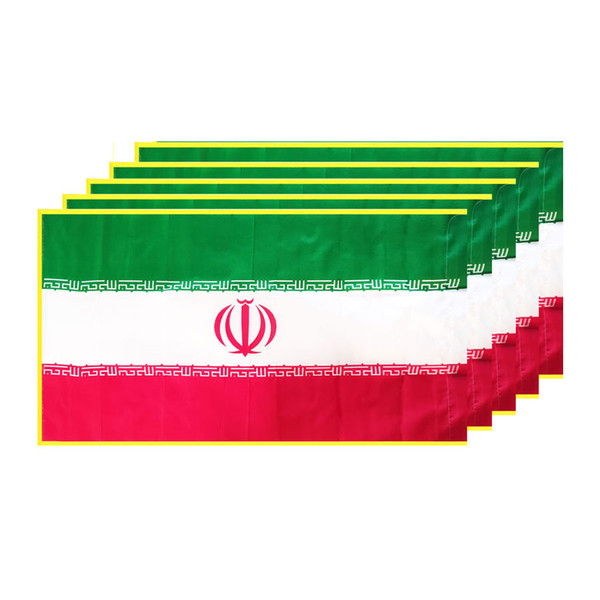 پرچم مدل ایران بسته 5 عددی