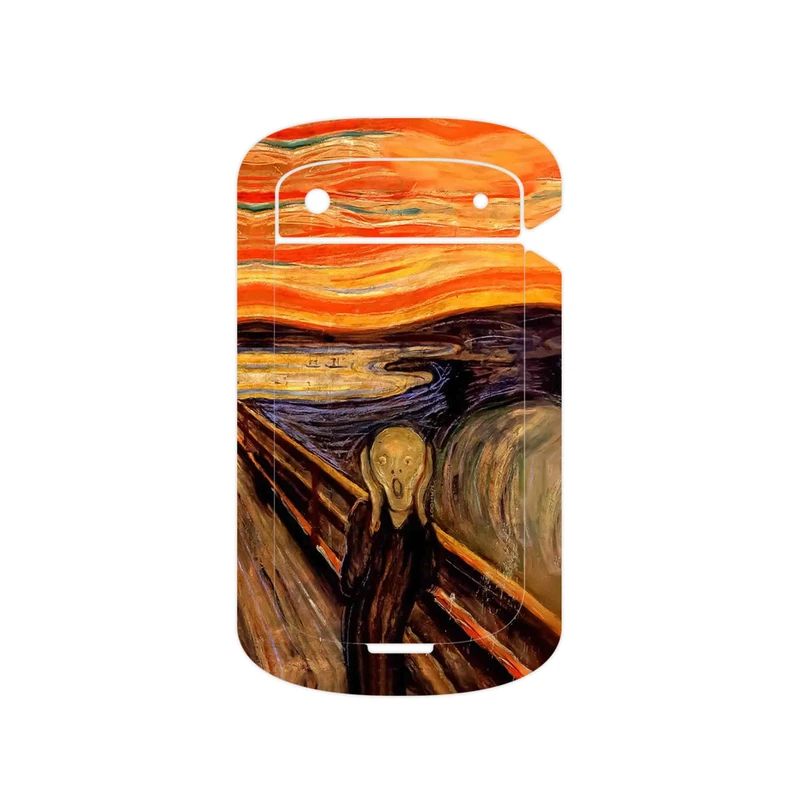برچسب پوششی ماهوت مدل The Scream of Munch مناسب برای گوشی موبایل بلک بری Bold Touch 9900