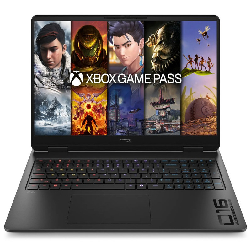لپ تاپ 16 اینچی اچ‌ پی مدل HyperX OMEN 16-am2013dx-Core Ultra 7 356H-RTX5060 8GB-64GB DDR5 5600MHz-512GB SSD-WUXGA 165Hz-W - کاستوم شده