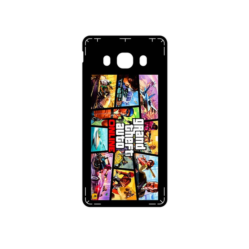 برچسب پوششی ماهوت مدل GTA Online Game Series مناسب برای گوشی موبایل سامسونگ Galaxy J5 2016