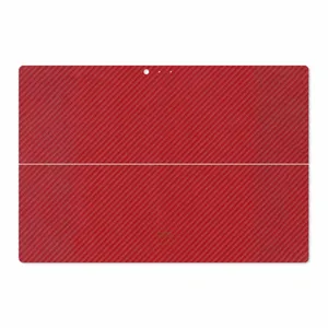 MAHOOT Red-Fiber Cover Sticker for Microsoft Surface Pro 3 2014