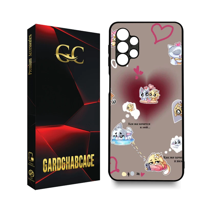 کاور گارد قاب کیس مدل دخترانه T مناسب برای گوشی موبایل سامسونگ Galaxy A13 4G 