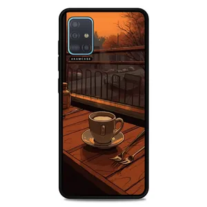 AKAM AMC-WSGA51-COFFEE-11 Cover For Samsung Galaxy A51