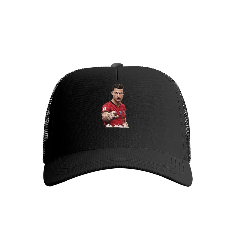 کلاه کپ پاد آفرین مدل فوتبالی کریستیانو رونالدو کد 820