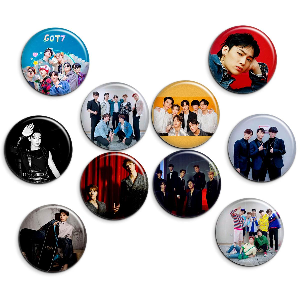 پیکسل پرمانه طرح GOT7 کد pmg.5492 مجموعه 10 عددی