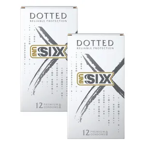  کاندوم سیکس مدل Dotted دو بسته 12 عددی