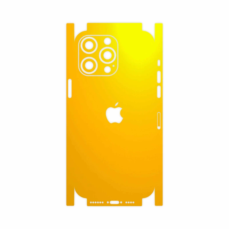 برچسب پوششی ماهوت مدل Matte-Deep-Mustard-FullSkin مناسب برای گوشی موبایل اپل iPhone 14 Pro Max