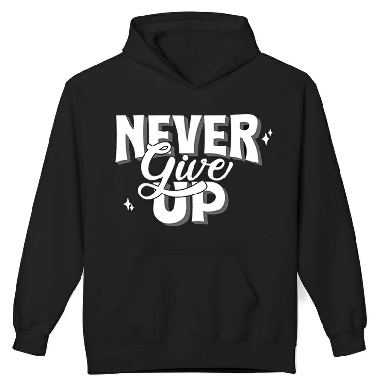 هودی مردانه پاد آفرین مدل never give up کد 045