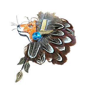 سنجاق سینه زنانه مدل روباه کد 630