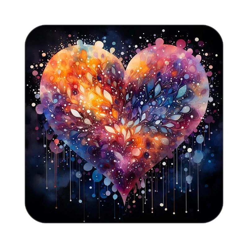 زیر لیوانی کاکتی مدل عاشقانه کد mp12736