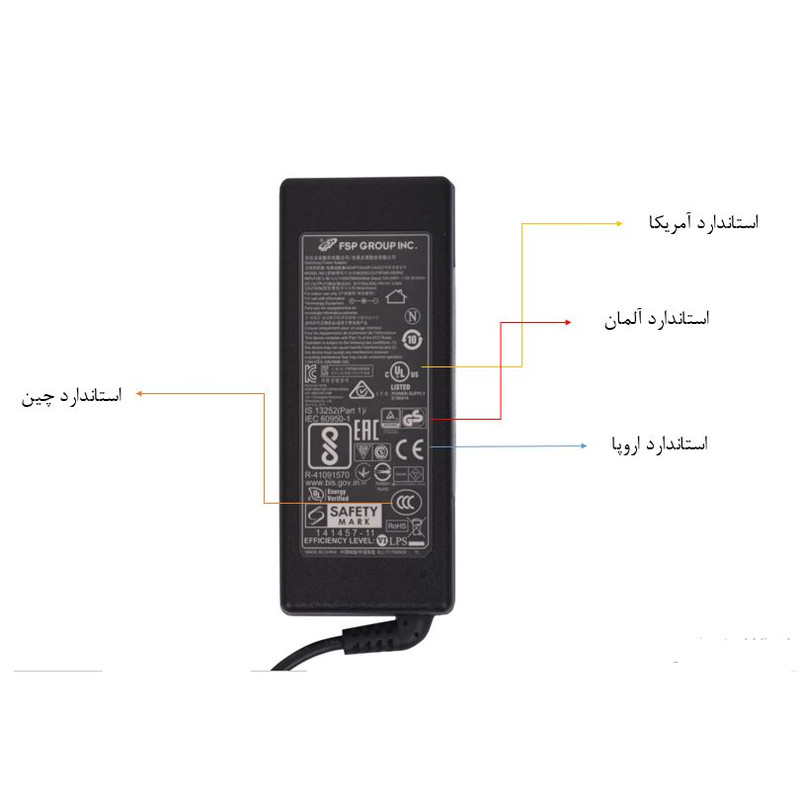آداپتور 19 ولت 3.42 آمپر اف اس پی مدل FSP065 کد RAHEL12
