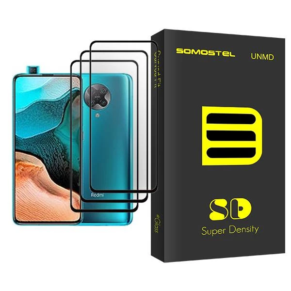 محافظ صفحه نمایش سوماستل مدل SD Glass MIX003 مناسب برای گوشی موبایل شیائومی Redmi K30 Pro بسته سه عددی