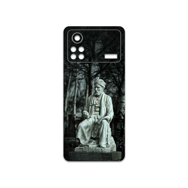 برچسب پوششی ماهوت مدل Ferdowsi-Logo مناسب برای گوشی موبایل شیائومی Poco X4 Pro 5G