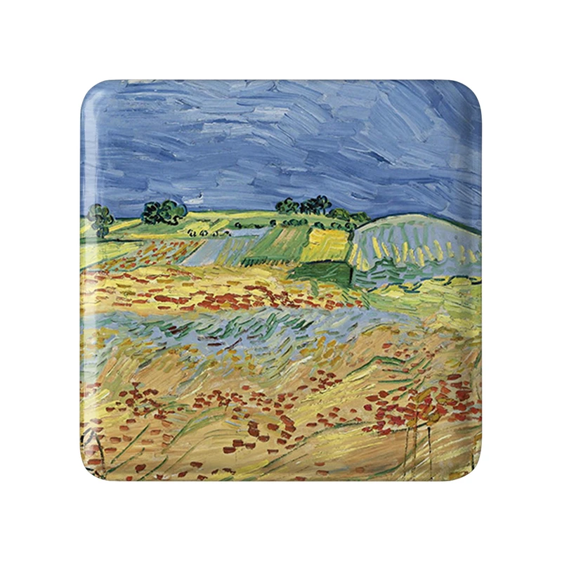 پیکسل خندالو طرح ونسان ونگوگ (Van Gogh) مدل مربعی کد 36798