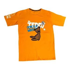 تی شرت لانگ  آستین کوتاه زنانه مدل تدی کد 3