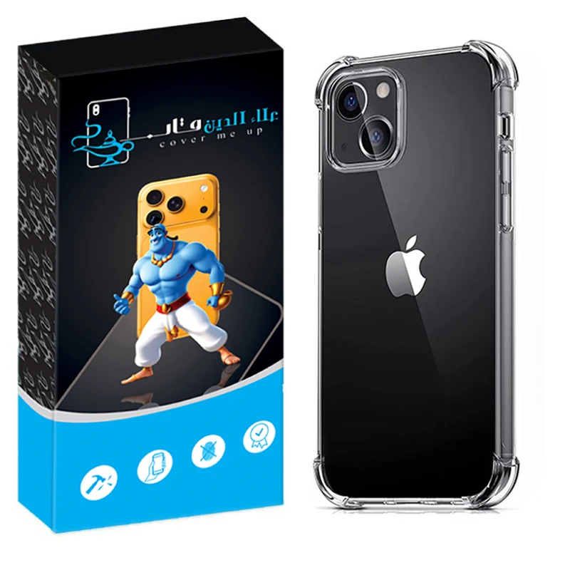کاور علاالدین قاب مدل Crystal مناسب برای گوشی موبایل اپل Iphone 15