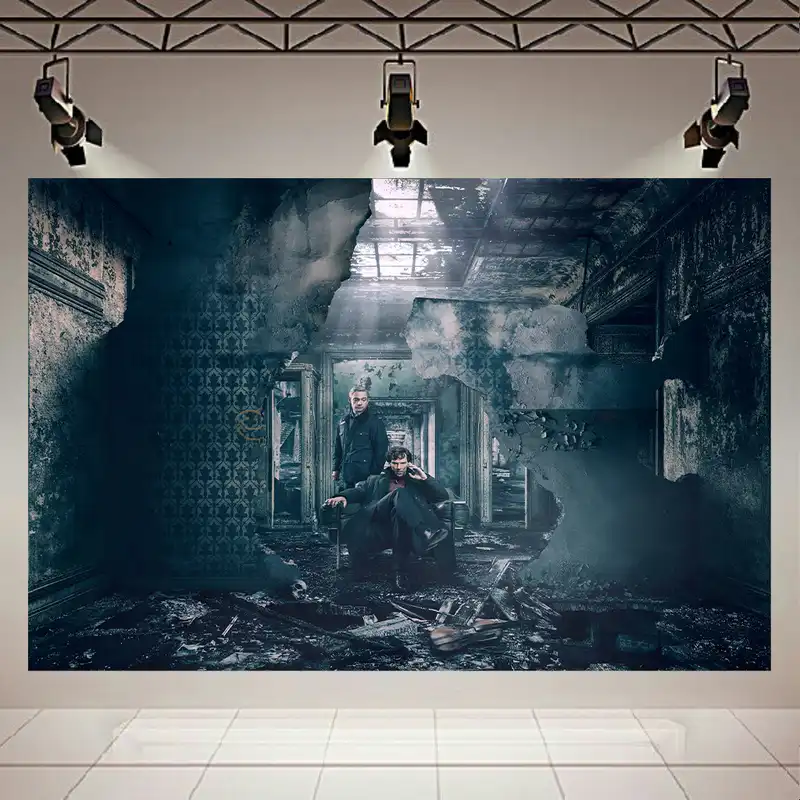 پوستر طرح شرلوک هلمز کد AR1450