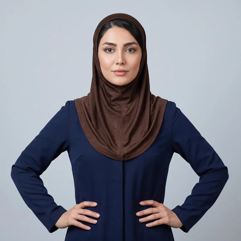 یقه حجاب مدل 23plus