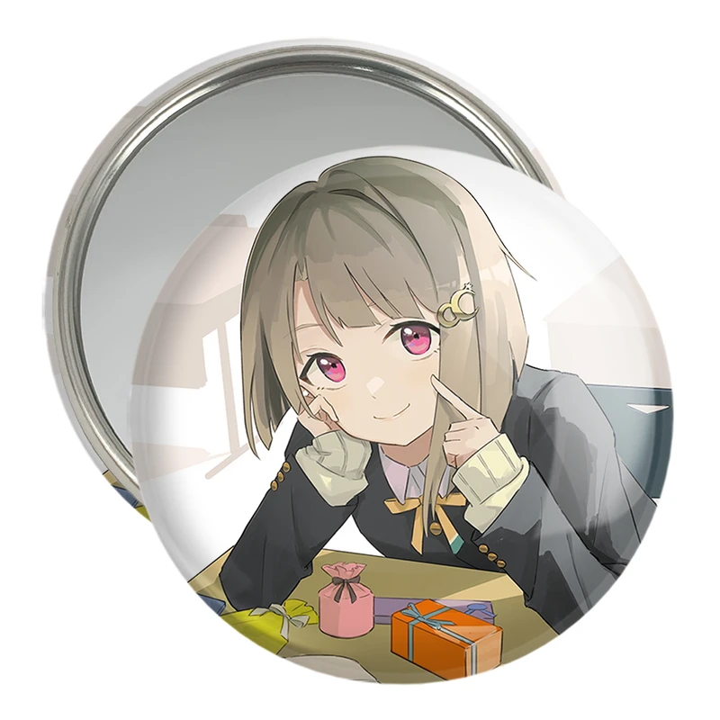 آینه جیبی خندالو مدل کاسومی انیمه مادوکا مجیکا Madoka Magica  کد 18431