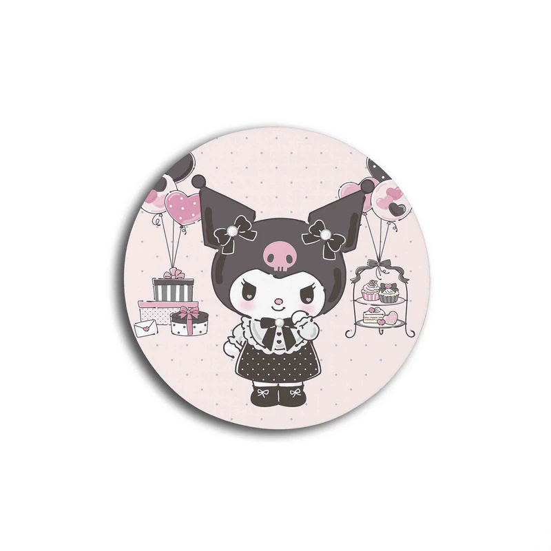 زیر لیوانی مدل کرومی کیوت کد kuromi 277