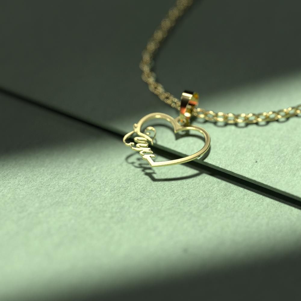 گردنبند طلا 18 عیار زنانه مدوپد مدل اسم ضیا ziya کد HE2-1-1139 -  - 4