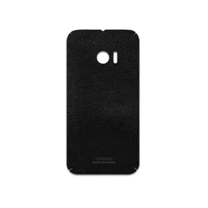 MAHOOT Black-Leather Cover Sticker for HTC 10