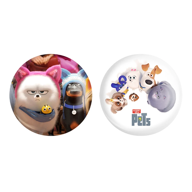 مگنت خندالو طرح زندگی پنهان حیوانات خانگی کد 1067610680 مجموعه 2 عددی