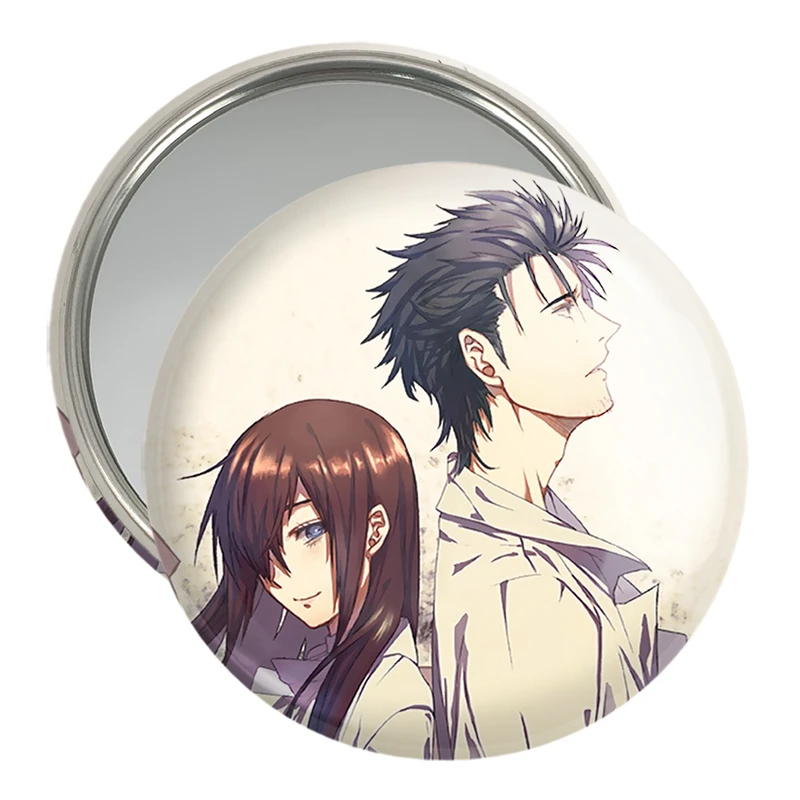 آینه جیبی خندالو مدل رینتارو و کوریسو ماکیسه انیمه اشتاینز گیت  کد 17465