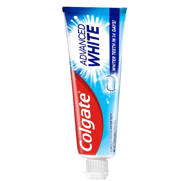 خمیر دندان کلگیت مدل ADVANCED WHITE حجم 90 میلی لیتر 