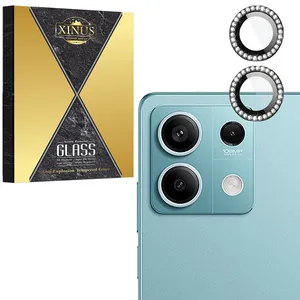 محافظ لنز دوربین شیشه‌ای ژینوس مدل RINX مناسب برای گوشی موبایل شیائومی Redmi Note 13 5G