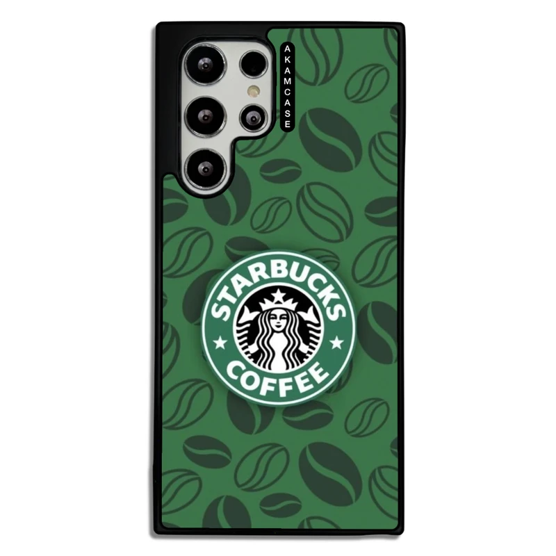 کاور آکام مدل AMC-WSGS22U-STARBUCKS-37 مناسب برای گوشی موبایل سامسونگ Galaxy S22 Ultra