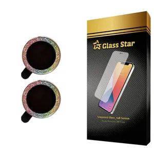 محافظ لنز دوربین گلس استار مدل  SWAROVSKI  مناسب برای گوشی موبایل شیائومی Poco X5 Pro