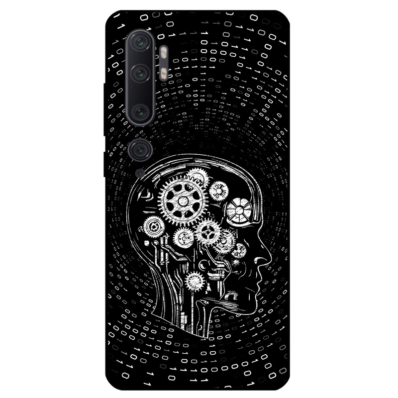 کاور مگافون طرح ربات انسانی مدل 7428 مناسب برای گوشی موبایل شیائومی Mi Note 10 / 10 Pro