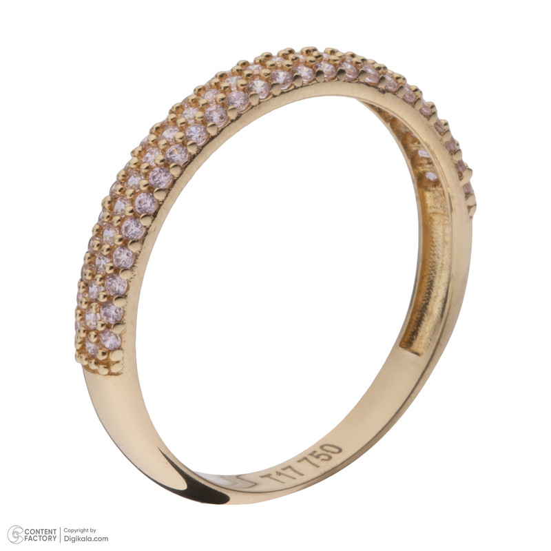 انگشتر طلا 18 عیار زنانه تاج مدل G190