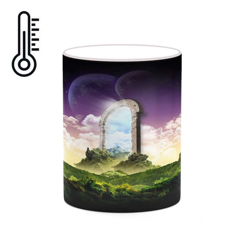 ماگ حرارتی کاکتی مدل فضا و کهکشان کد mgh19898