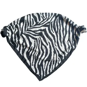 روسری زنانه مدل مینی قواره کوچک زبرا