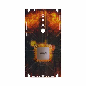 MAHOOT AMD Brand-FullSkin Cover Sticker for Nokia 3.1 Plus