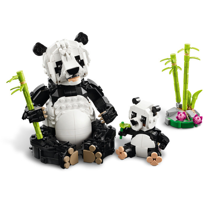 لگو سری کریتور مدل Wild Animals: Panda Family کد 31165