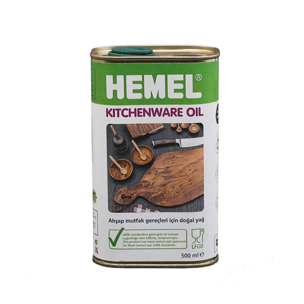 روغن چوب طبیعی همل مدل KITCHEN حجم 500 میلی لیتر