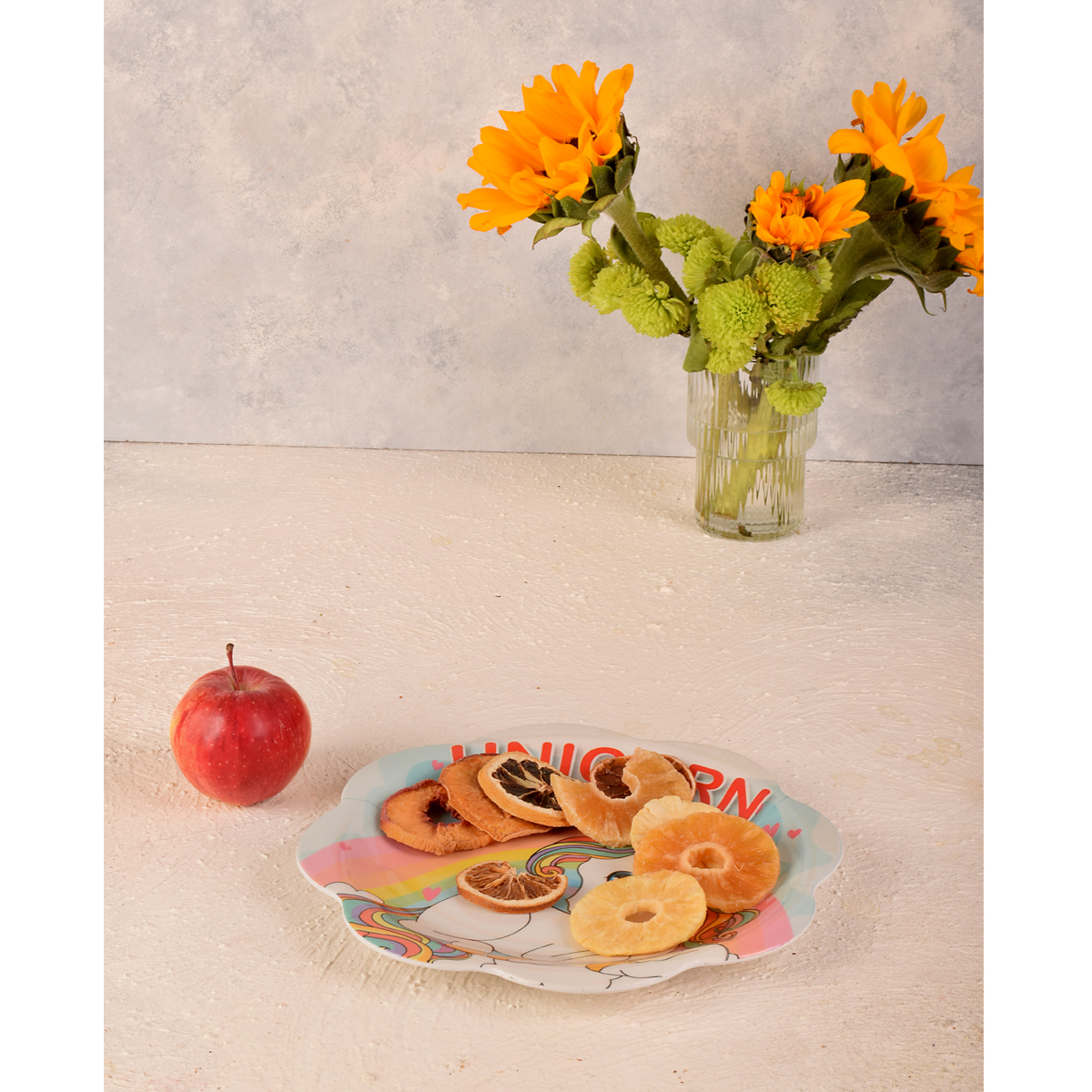 بشقاب کودک مهروز طرح Unicorn