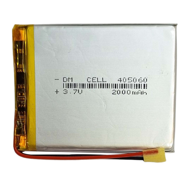 باتری لیتیومی دی ام سل مدل DM-405060 ظرفیت 2000 میلی آمپر ساعت