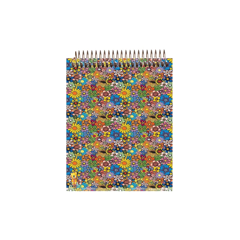 دفتر نقاشی 50 برگ بانیبو مدل گل کد 764