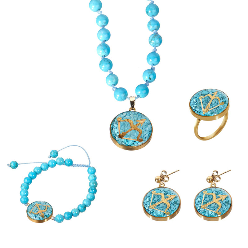 ست زنانه دانژه مدل آذر طرح تیر و کمان