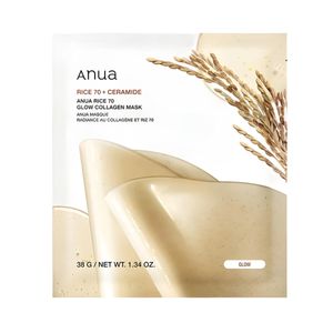 ماسک صورت آنوا مدل Rice - Ceramide مناسب برای انواع پوست وزن 38 گرم