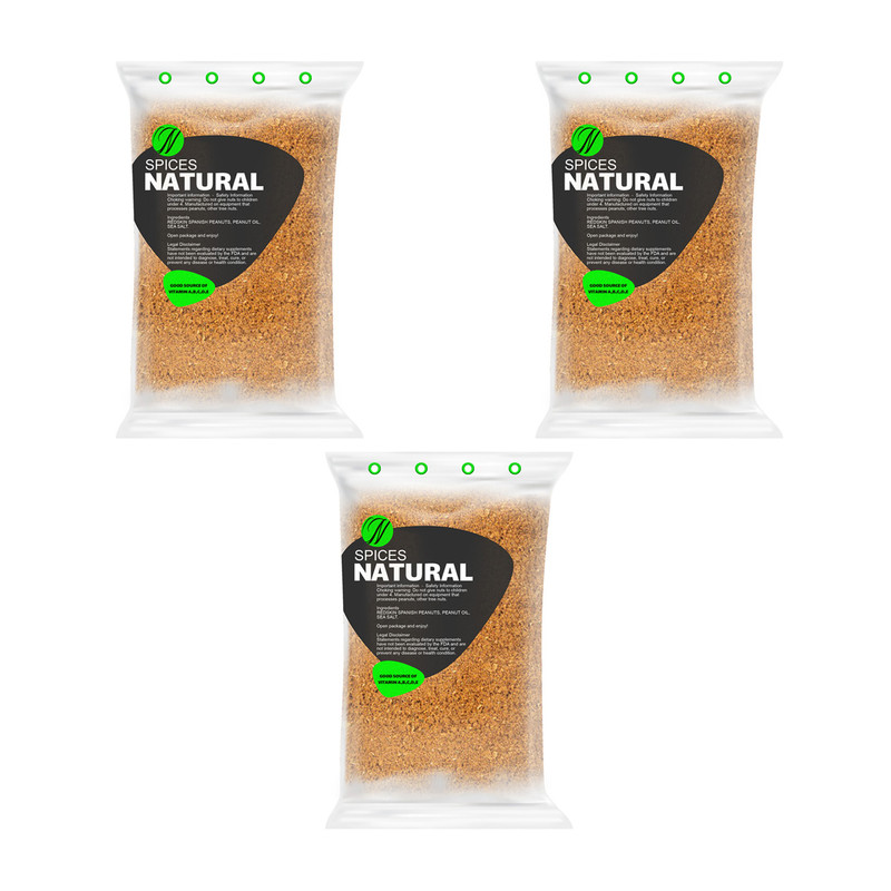 ادویه هندی نچرال - 500 گرم بسته 3 عددی 