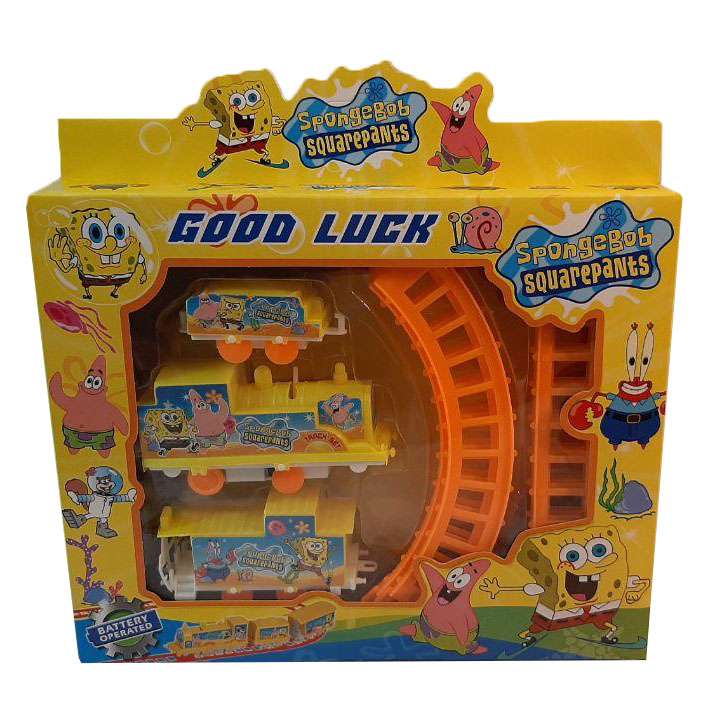 قطار بازی طرح باب اسفنجی کد 9-168