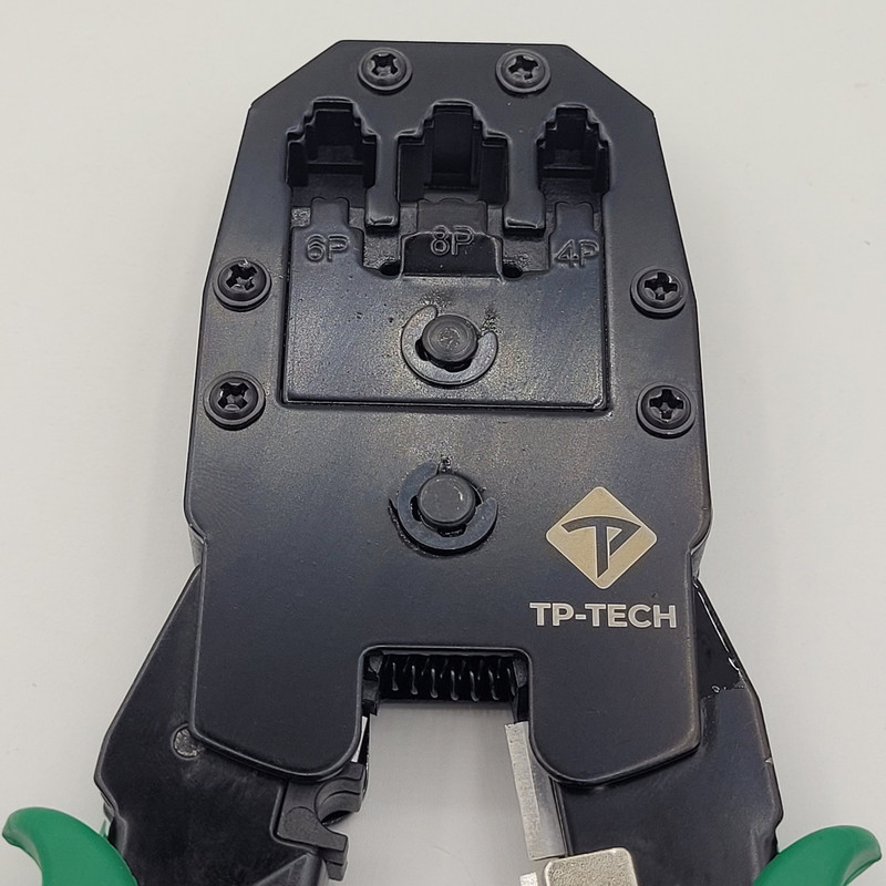 آچار سوکت زن شبکه مدل TP-TECH به همراه آچار استریپر